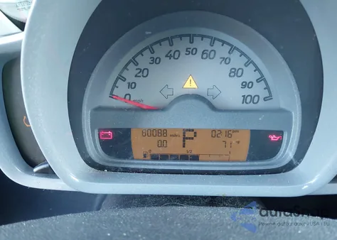 2008 Smart Fortwo Passion/Pure z USA, uszkodzony, nr VIN WMEEJ31X08K168965